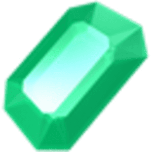 Emerald Green Jade Gemstone PNG image with transparent background