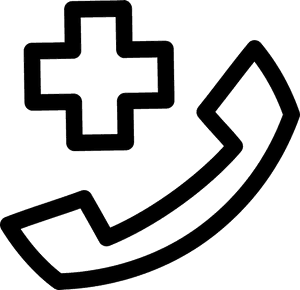 First Aid Sign With Phone - Elexes Medical Consulting, HD Png Download PNG image with transparent background