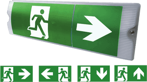 Trition Emergency Exit Sign - Sign Board Fire Extinguisher, HD Png Download PNG with transparent background