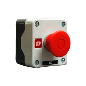 Emergency Stop Buttonon Wall PNG Image