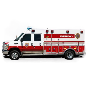 Emergency Vehicle Side Look Png Vdv55 PNG Image