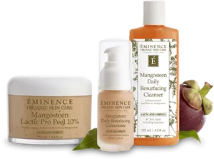 Eminence Mangosteen Skin Care Products PNG Image