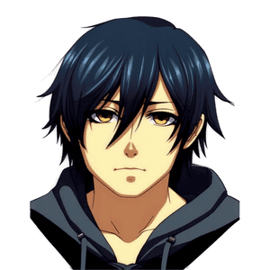 Emo Anime Character PNG 05212024 PNG image with transparent background