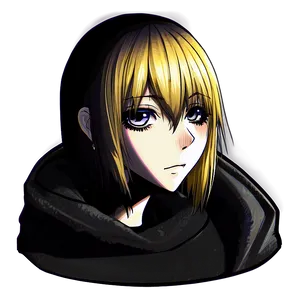 Emo Anime Character Png Yid49 PNG Image