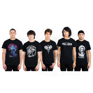 Emo Band Shirt Png 18 PNG Image