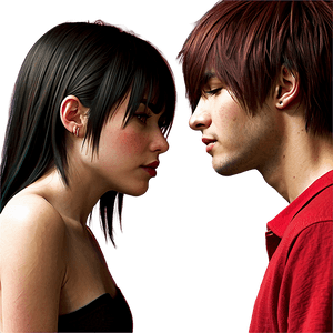 Emo Couple Art PNG 05212024 PNG image with transparent background