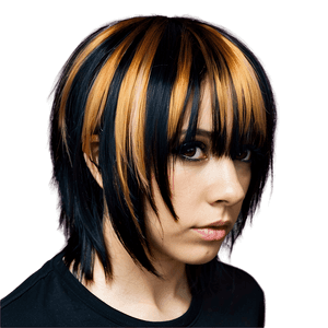Emo Hair Highlights PNG uvo PNG