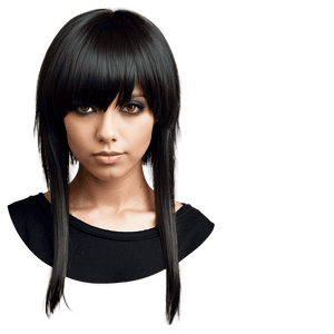 Emo Hair Side Fringe PNG 70 PNG