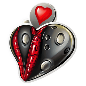 Emo Heart Symbol PNG suk3 PNG image with transparent background