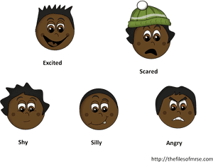 Transparent Angry Boy Clipart - Emotion Feeling Cards, HD Png Download PNG image with transparent background