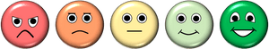 Emotion Scale, Emoji, Icon, Feedback, Satisfaction - Smiley, HD Png Download PNG image with transparent background