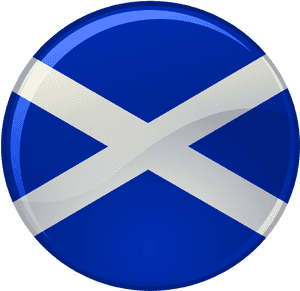 Emotion On Twitter - Scotland Flag Round Png, Transparent Png PNG image with transparent background