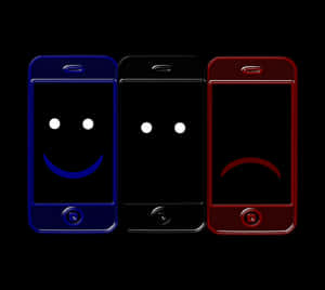 Emotion Phones Concept PNG image with transparent background