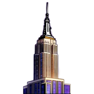 Empire State Building New York Png 06122024 PNG Image