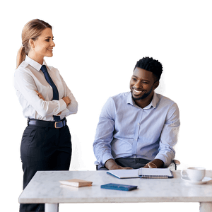 Employee Brainstorming Session PNG dkx18 PNG image with transparent background