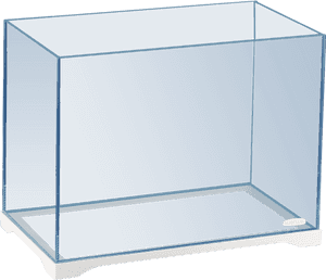 Transparent Fish Tank Png - Rectangular Glass Fish Tank, Png Download PNG
