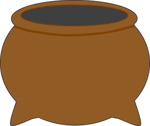 Empty Cauldron Clipart PNG Image