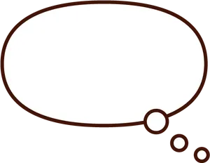 Empty Comic Speech Bubble PNG Image