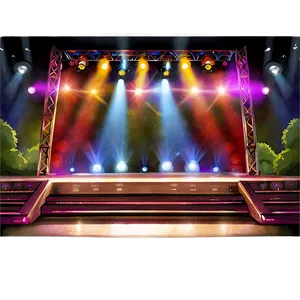 Empty Concert Stage Png Psf PNG Image