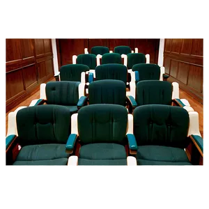 Empty Courtroom Silence Png Oef PNG Image