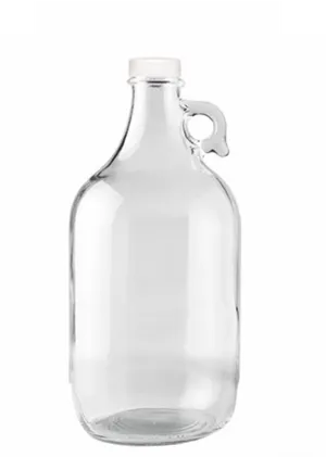 Empty Glass Jug Transparent Background PNG Image