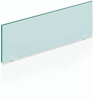 Empty Green Whiteboard PNG
