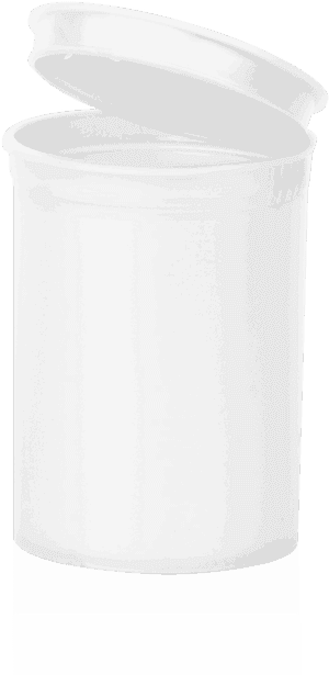 Opaque White 30 Dram Pop Top, 30 Dram White Pop Top - Lid, HD Png Download PNG image with transparent background