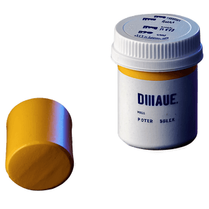Empty Pill Container PNG 22 PNG image with transparent background