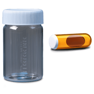Empty Pill Container PNG ehr59 PNG image with transparent background