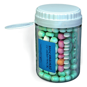 Empty Pill Container PNG spt PNG image with transparent background