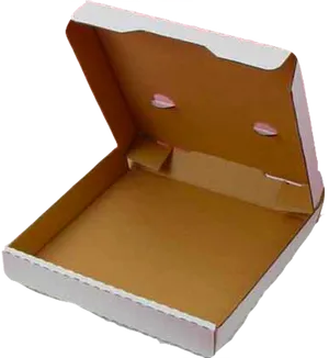 Empty Pizza Box Open PNG Image