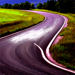 Empty Road PNG 6 PNG image with transparent background