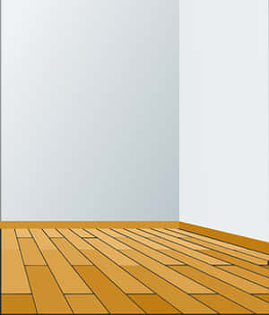 Empty Room Corner Illustration PNG with transparent background