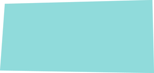 Empty Teal Rectangle PNG Image