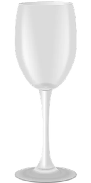 Empty Wine Glass Silhouette PNG Image