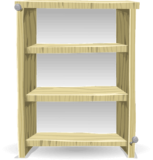 Empty Bookshelf Transparent Background, HD Png Download PNG with transparent background