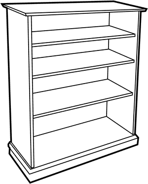 Shelf Clipart Black And White, HD Png Download PNG image with transparent background