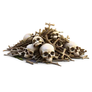 Enchanted Bones Heap Png 06132024 PNG Image