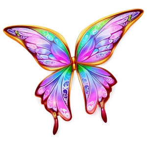 Enchanted Fairy Wings Illustration Png 83 PNG Image