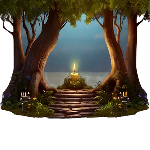 Enchanted Forest Altar Png Hfs78 PNG Image