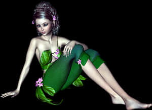 Enchanted_ Forest_ Fairy PNG image with transparent background