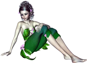 Enchanted_ Forest_ Fairy PNG Image