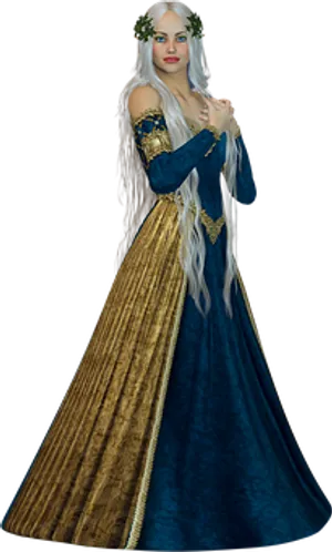 Enchanted_ Forest_ Queen PNG Image