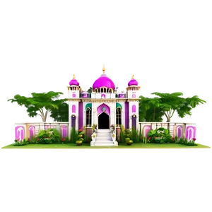 Enchanted Garden Palace Png 06282024 PNG Image