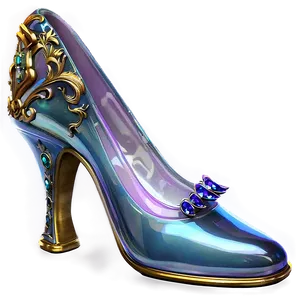 Enchanted Glass Slipper Png Fvn41 PNG Image