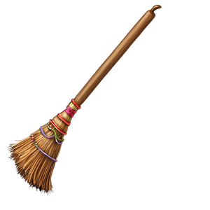 Enchanted Hocus Pocus Broom PNG bqo PNG image with transparent background