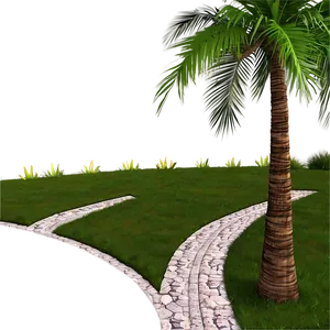 Enchanted Palmera Pathway Png Www87 PNG Image