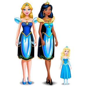 Enchanted Princesses Png Gyn PNG Image