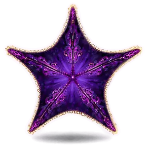 Enchanted Purple Star Png Kho PNG Image