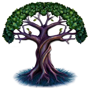 Enchanted Tree Of Life Fantasy Png Qqi30 PNG Image